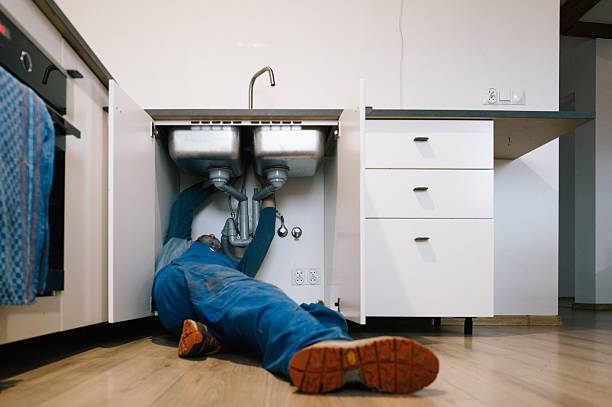 Professional Drain Cleaning technician working in Holly Springs, GA